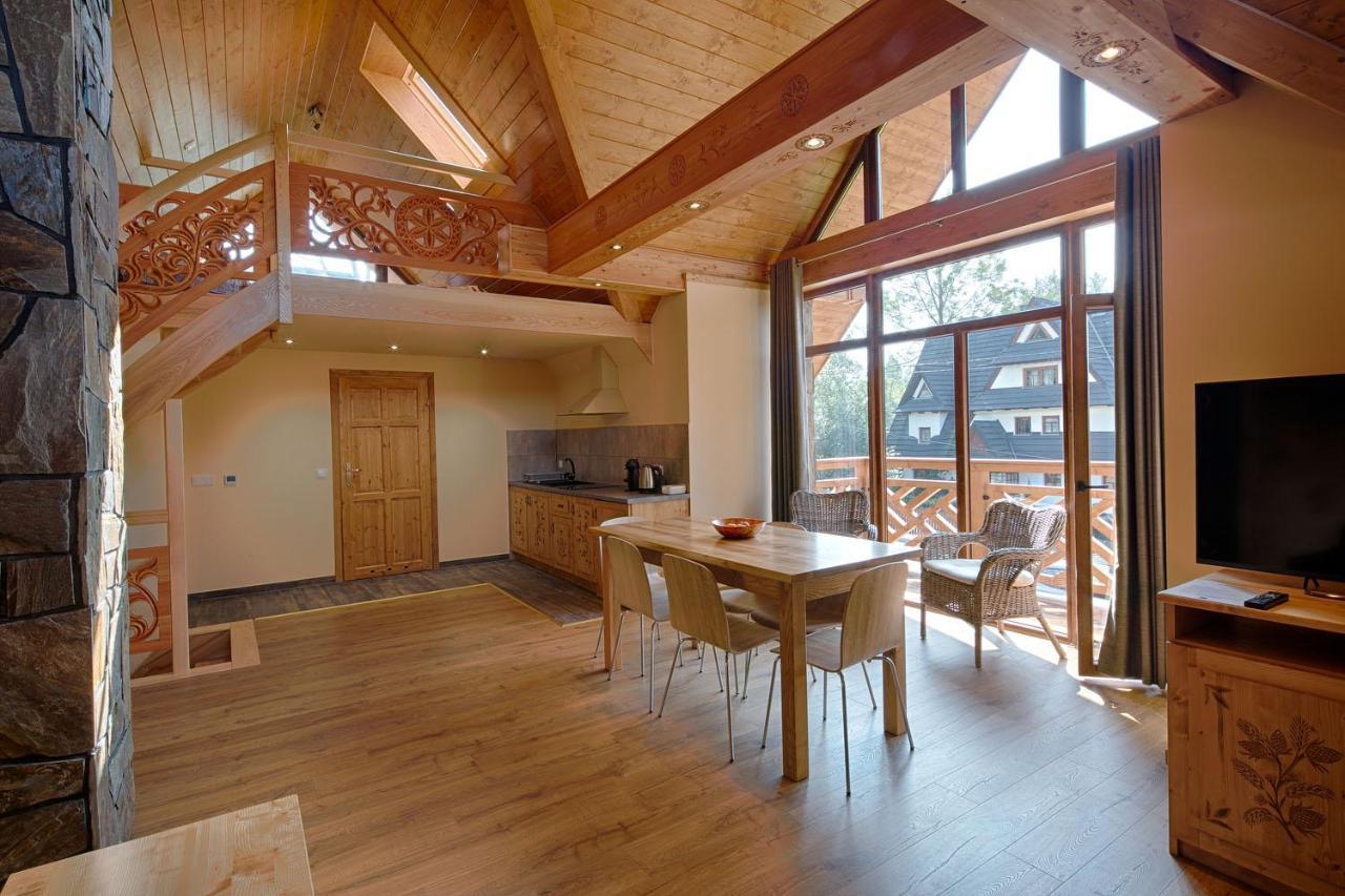 Villa Tatrzanskie Echo Domki Regionalne Z Dwoma Lazienkami, Placem Zabaw I Przepieknym Widokiem Na Tatry Zakopane Exterior foto