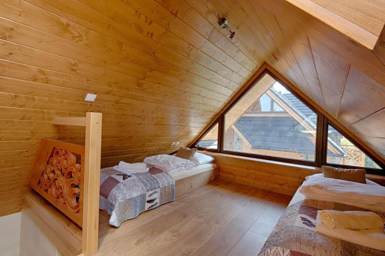 Villa Tatrzanskie Echo Domki Regionalne Z Dwoma Lazienkami, Placem Zabaw I Przepieknym Widokiem Na Tatry Zakopane Exterior foto