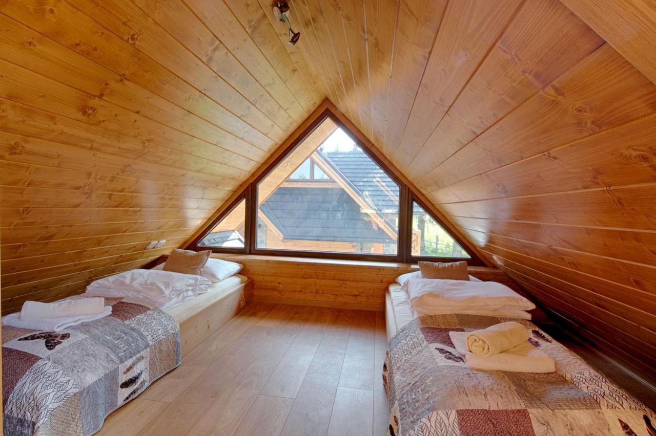 Villa Tatrzanskie Echo Domki Regionalne Z Dwoma Lazienkami, Placem Zabaw I Przepieknym Widokiem Na Tatry Zakopane Exterior foto