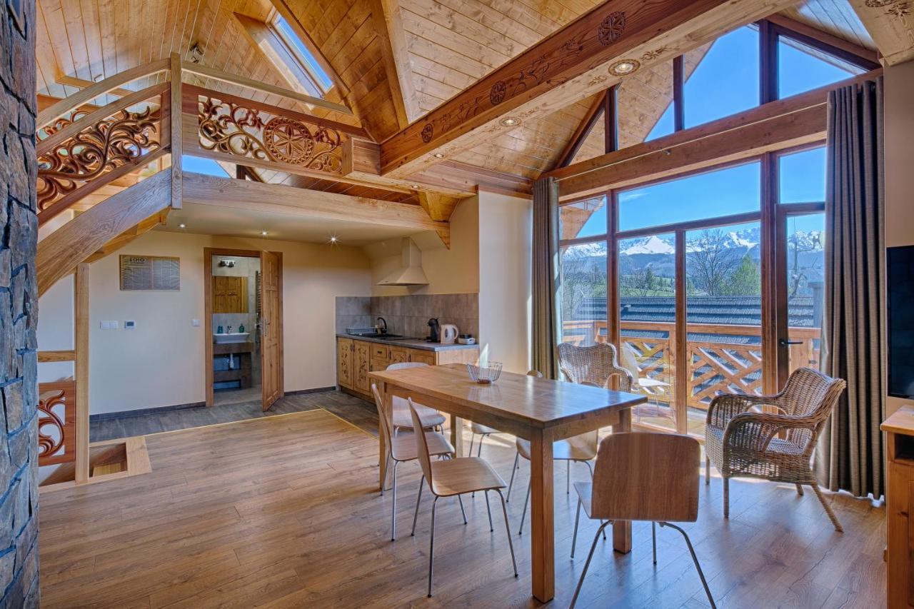 Villa Tatrzanskie Echo Domki Regionalne Z Dwoma Lazienkami, Placem Zabaw I Przepieknym Widokiem Na Tatry Zakopane Exterior foto